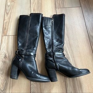 UGG Black Heeled Boots